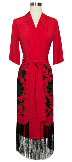 Flapper Robe - Red