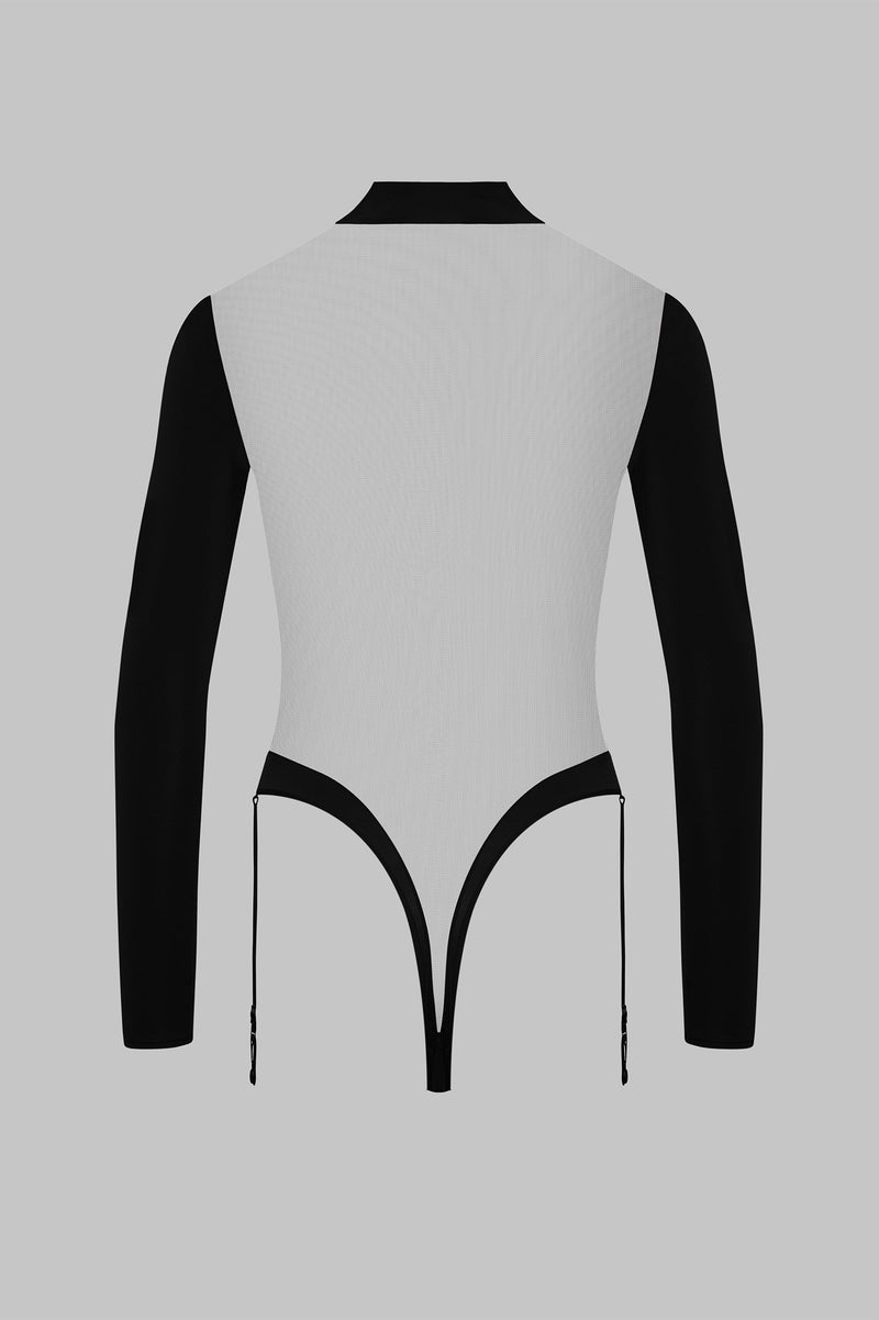 Maison Close Pure Tentation V Collar Body Thong