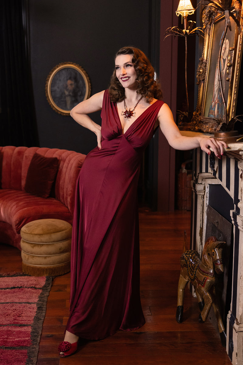 30s Bias Gown -  Scarlet Scarlet