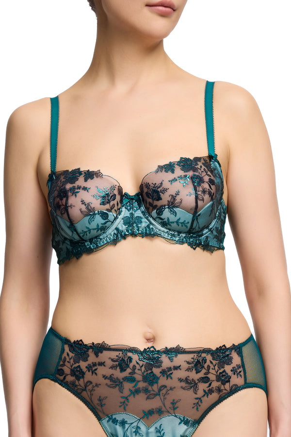 Dita Von Teese Victresse Foil Balconette Bra