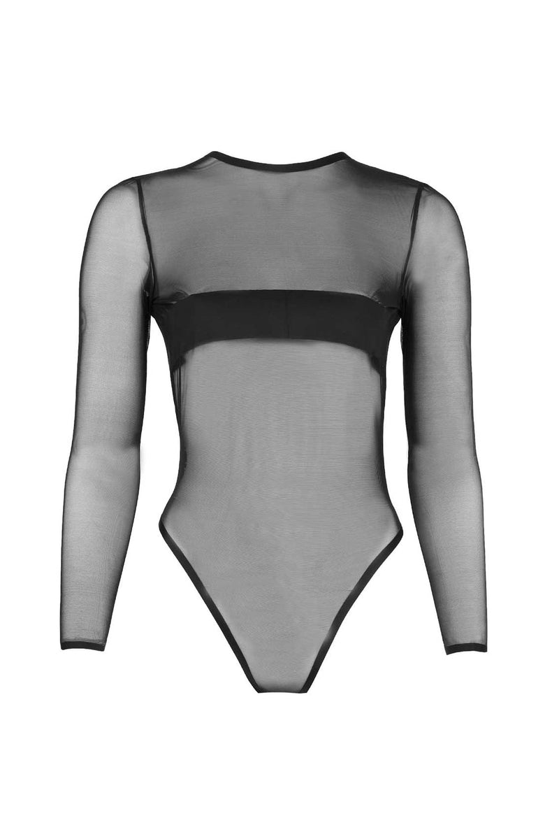 Atelier Amour Unbearable Lightness Long-sleeved Bodysuit