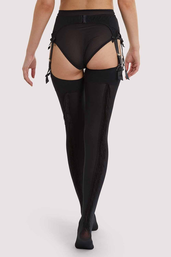 Playful Promises Fringe Stockings