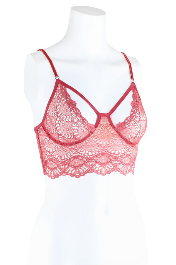 Whisper Sweet Nothings Crop Bralette - Sale