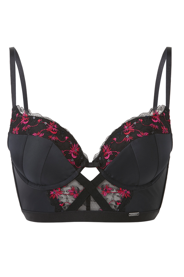 Gossard VIP Satin Padded Longline Bra